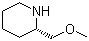 (S)-2-(Methoxymethyl)piperidine molecular structure (CAS 149054-86-4)