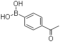 4-Acetylphenylboronic acid molecular structure (CAS 149104-90-5)