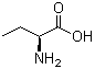 结构式 CAS# 1492-24-6, L-2-氨基丁酸