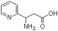 结构式 CAS# 149251-81-0, 3-氨基-3-(吡啶-2-基)丙酸