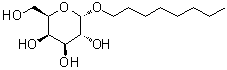 辛基 alpha-D-吡喃半乳糖苷分子结构 (CAS 149342-80-3)