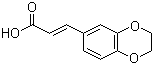 结构式 CAS# 14939-91-4, 1,4-苯并二恶烷-6-丙烯酸