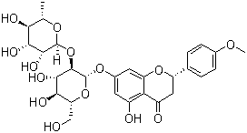 枸橘苷分子结构 (CAS 14941-08-3)