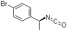 structure of CAS# 149552-52-3, (S)-(-)-1-(4-Bromophenyl)ethyl isocyanate