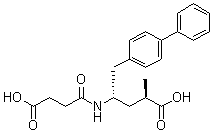 结构式 CAS# 149709-44-4, Sacubitrilat