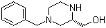 结构式 CAS# 149715-45-7, ((2S)-4-苄基哌嗪-2-基)甲醇