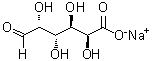 结构式 CAS# 14984-39-5, D-半乳糖醛酸钠