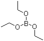 结构式 CAS# 150-46-9, 硼酸三乙酯