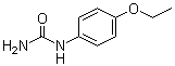 (4-Ethoxyphenyl)urea molecular structure (CAS 150-69-6)