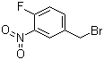 4-Fluoro-3-nitrobenzyl bromide molecular structure (CAS 15017-52-4)