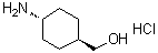 structure of CAS# 1504-49-0, trans-4-Aminocyclohexanemethanol hydrochloride