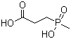 structure of CAS# 15090-23-0, 3-(Methylphosphinico)propionic acid;3-(Hydroxymethylphosphinoyl)propionic acid