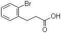 structure of CAS# 15115-58-9, 3-(2-Bromophenyl)propionic acid