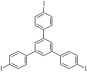 结构式 CAS# 151417-38-8, 1,3,5-三(4-碘苯基)苯