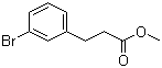 结构式 CAS# 151583-29-8, 3-(3-溴苯基)丙酸甲酯; 3-溴苯丙酸甲酯