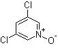 结构式 CAS# 15177-57-8, 3,5-二氯吡啶 1-氧化物