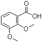 结构式 CAS# 1521-38-6, 2,3-二甲氧基苯甲酸