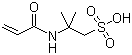 结构式 CAS# 15214-89-8, 2-丙烯酰胺基-2-甲基丙磺酸; AMPS