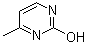 structure of CAS# 15231-48-8, 2-Hydroxy-4-methylpyrimidine;4-Methyl-2(1H)-pyrimidinone; 4-Methyl-2-hydroxypyrimidine; 4-Methylpyrimidin-2-ol