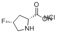 结构式 CAS# 1523541-82-3, (2R,4R)-4-氟吡咯烷-2-羧酸盐酸盐