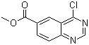 结构式 CAS# 152536-17-9, 4-氯喹唑啉-6-甲酸甲酯