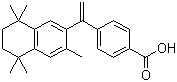 structure of CAS# 153559-49-0, Bexarotene;4-[1-(5,6,7,8-Tetrahydro-3,5,5,8,8-pentamethyl-2-naphthalenyl)ethenyl]benzoic acid; Targretin