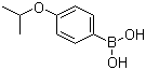 结构式 CAS# 153624-46-5, 4-异丙氧基苯硼酸