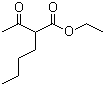 结构式 CAS# 1540-29-0, 2-正丁基乙酰乙酸乙酯