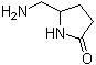 structure of CAS# 154148-69-3, 5-(Aminomethyl)pyrrolidin-2-one;5-(Aminomethyl)-2-pyrrolidinone