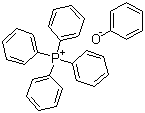 结构式 CAS# 15464-47-8, 四苯基膦苯酚盐