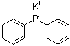 Potassium diphenylphosphine molecular structure (CAS 15475-27-1)
