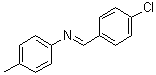 N-(4-Chlorobenzylidene)-4-methylaniline molecular structure (CAS 15485-32-2)
