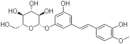 结构式 CAS# 155-58-8, 勒胖停; 土大黄苷
