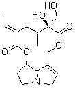 structure of CAS# 15503-87-4, Usaramine;(+)-Usaramine; (15E)-Retrorsine; Usaramin; trans-Retrorsine