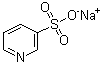 Sodium 3-pyridinesulphonate molecular structure (CAS 15521-77-4)