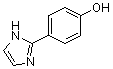 4-(Imidazol-2-yl)phenol molecular structure (CAS 15548-89-7)