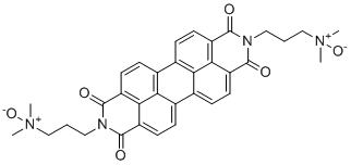 2,9-bis[3-(dimethyloxidoamino)propyl]-Anthra[2,1,9-def:6,5,10-d'e'f']diisoquinoline-1,3,8,10(2H,9H)-tetrone molecular structure (CAS 1558023-86-1)