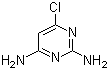 结构式 CAS# 156-83-2, 2,4-二氨基-6-氯嘧啶