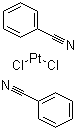 Bis(benzonitrile)dichloroplatinum(II) molecular structure (CAS 15617-19-3)