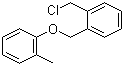 structure of CAS# 156489-68-8, 2-(2-Methylphenoxymethyl)benzyl chloride;1-(Chloromethyl)-2-[(2-methylphenoxy)methyl]benzene