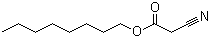 Octyl cyanoacetate molecular structure (CAS 15666-97-4)