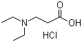 structure of CAS# 15674-67-6, 3-(Diethylamino)propionic acid hydrochloride