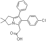 Licofelone molecular structure (CAS 156897-06-2)