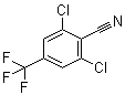 structure of CAS# 157021-61-9, 2,6-Dichloro-4-(trifluoromethyl)benzonitrile;3,5-Dichloro-4-cyanobenzotrifluoride