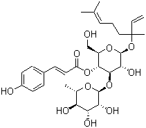 Lipedoside B IIIb molecular structure (CAS 157085-48-8)