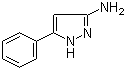 3-Amino-5-phenylpyrazole molecular structure (CAS 1572-10-7)
