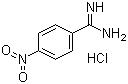 4-Nitrobenzamidine hydrochloride molecular structure (CAS 15723-90-7)