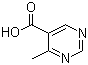 4-Methylpyrimidine-5-carboxylic acid molecular structure (CAS 157335-92-7)