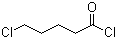 structure of CAS# 1575-61-7, 5-Chlorovaleryl chloride
