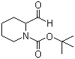 structure of CAS# 157634-02-1, 1-Boc-2-piperidinecarbaldehyde;tert-Butyl 2-formylpiperidine-1-carboxylate